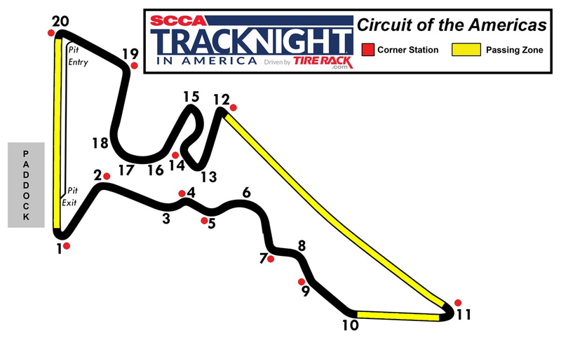 Illustration for article titled Tales from Track Night at Circuit of the Americas